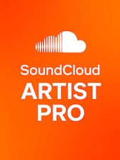 SoundCloud Artist Pro 1 jaar SoundCloud Account GLOBAL