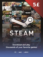 Steam Gift Card 5 GBP Steam Key UNITED KINGDOM
