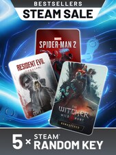 Steam Sale Random 5 Keys PC Steam Clé GLOBAL
