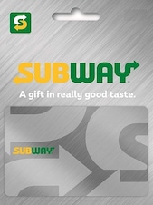 Subway Gift Card 25 CAD Subway Key CANADA