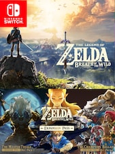 The Legend of Zelda: Breath of the Wild & Expansion Pass Bundle Nintendo Switch Nintendo eShop Klucz USA