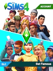 The Sims 4 EA Account + DLCs Get Famous PC EA App Konto GLOBALNY