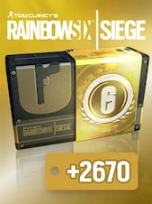 Tom Clancy's Rainbow Six Siege - 2670 Credits Xbox Series X/S Xbox Live Clé GLOBAL