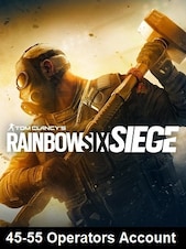 Tom Clancy's Rainbow Six Siege Account with 45-55 Operators PC Ubisoft Connect Account GLOBALE