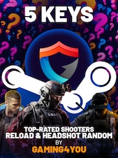 Top-Rated Shooters Random by Gaming4you 5 Keys PC Steam Key GLOBAL