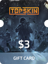 Topskin.net Gift Card 3 USD Topskin.net Key GLOBAL