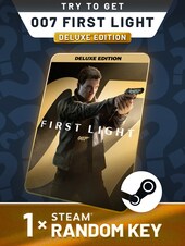 Try To Get 007 First Light - Random Deluxe Edition 1 Key PC Steam Key GLOBAL