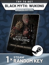 Try To Get Black Myth: Wukong Digital Deluxe Edition - Random 1 Key PC Steam Key GLOBAL