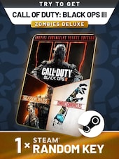 Try to Get Call of Duty: Black Ops III Random Zombies Deluxe 1 Key PC Steam Key GLOBAL