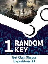 Try to Get Clair Obscur: Expedition 33 - Random Standard Edition 1 Key PC Steam Clé GLOBAL
