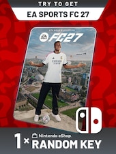 Try To Get EA Sports FC 27 - Random Standard Edition 1 Key Nintendo Switch Nintendo eShop Klucz EUROPA