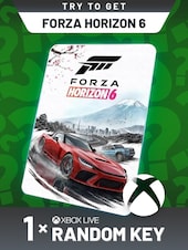 Try To Get Forza Horizon 6 - Random Standard Edition 1 Key Xbox Series X/S Xbox Live Klucz GLOBALNY
