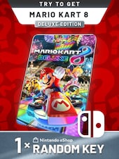 Try to Get Mario Kart 8 | Deluxe - Random 1 Key Nintendo Switch 2 Nintendo eShop Key EUROPE