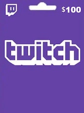 Twitch Gift Card 100 USD twitch Key UNITED STATES