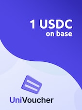 UniVoucher Crypto Gift Card 1 USDC Univoucher Key GLOBAL