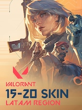 Valorant Account 15-20 Skins PC LATAM Region Valorant Account Account GLOBAL