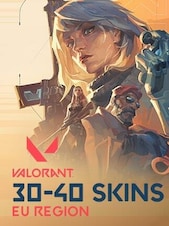 Valorant Account 30-40 Skins PC EU Region Valorant Account Konto GLOBALNY