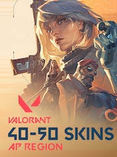 Valorant Account 40-50 Skins PC AP Region Valorant Account Cuenta GLOBAL