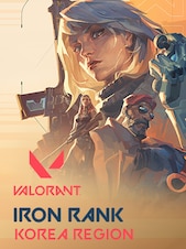 Valorant Account IRON Rank PC South Korea Server Valorant Account Compte GLOBAL