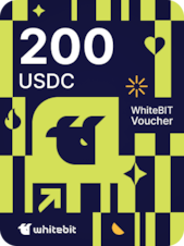 WhiteBIT Voucher 200 USDC WhiteBIT Key GLOBAL