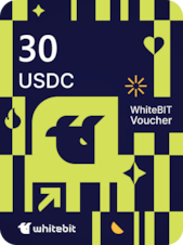 WhiteBIT Voucher 30 USDC WhiteBIT Key GLOBAL