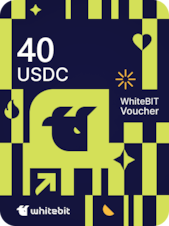 WhiteBIT Voucher 40 USDC WhiteBIT Key GLOBAL