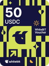 WhiteBIT Voucher 50 USDC WhiteBIT Key GLOBAL