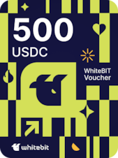 WhiteBIT Voucher 500 USDC WhiteBIT Key GLOBAL