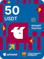 WhiteBIT Voucher | FC Barcelona Edition 50 USDT WhiteBIT Key GLOBAL