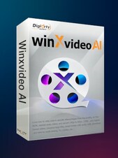 WinXvideo AI - PC 1 PC Levenslang Digiarty Sleutel GLOBAL