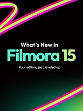 Wondershare Filmora 15 Video Editor - Advanced PC 1 Apparaat 1 jaar Wondershare Account GLOBAL