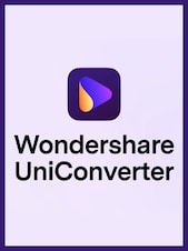 Wondershare UniConverter v16 - PC 1 PC Levenslang Wondershare Sleutel GLOBAL