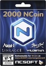 2000 NCoins NCSoft Key GLOBAL