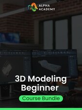 3D Modeling Beginner Course Bundle - Alpha Academy Key - GLOBAL Alpha Academy Klíč GLOBÁLNÍ