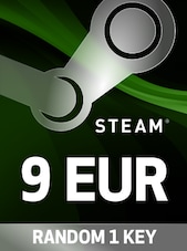 9 EUR Random 1 Key PC Steam Key GLOBAL