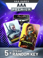 AAA Premium Random 5 Keys (PC) - Steam Key - GLOBAL Steam Key GLOBAL