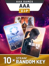 AAA VIP Random 10 Keys PC Steam Clé GLOBAL