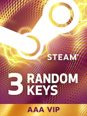 AAA VIP Random 3 Keys PC Steam Clé GLOBAL