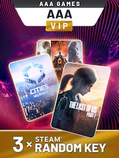 AAA VIP Random 3 Keys PC Steam Key GLOBAL