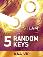 AAA VIP Random 5 Keys PC Steam Key GLOBAL