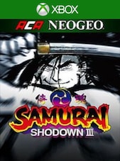 ACA NEOGEO SAMURAI SHODOWN III Xbox One Xbox Live Chiave STATI UNITI