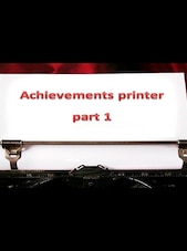 Achievements printer part 1 PC Steam Clé GLOBAL