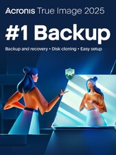 Acronis True Image 2025 - PC 5 Apparaten Levenslang Acronis Sleutel GLOBAL