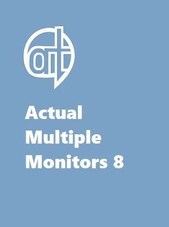 Actual Multiple Monitors 8 - PC 1 Cihaz Ömür boyu Actual Tools Anahtar KÜRESEL
