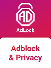 AdLock Multi-Device Protection - 5 Devices 1 Year AdLock Key GLOBAL