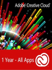 Adobe Creative Cloud - Student & Teacher PC, Mac 1 rok Adobe Klucz GLOBALNY