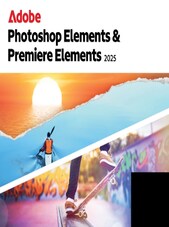 Adobe Photoshop Elements 2025 & Premiere Elements 2025 - PC, Mac 1 utente 3 anni Adobe Chiave STATI UNITI