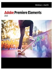 Adobe Premiere Elements 2025 - PC, Mac 1 User Dożywotnio Adobe Klucz WIELKA BRYTANIA