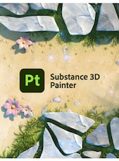 Adobe Substance 3D Painter - PC 1 Appareil 1 mois Adobe Clé ROW