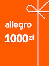 Allegro Karta Podarunkowa 1000 PLN Allegro Klucz POLSKA